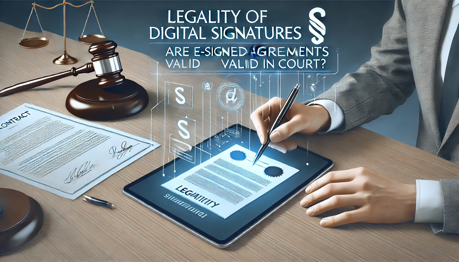 Legality of Digital Signatures: Are E-Signed Agreements Valid in Court?